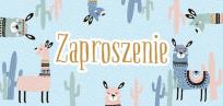Opakowanie Zaproszenie - Lamy (5szt)