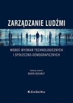 Okładka książki Zarządzanie ludźmi wobec wyzwań technologicznych i społeczno-demograficznych