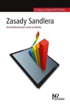Okładka książki Zasady Sandlera
