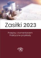 Okładka książki Zasiłki 2023