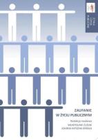 Okładka książki Zaufanie w życiu publicznym