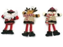 Opakowanie Zawieszka dekoracyjne świąteczna filcowa MIX