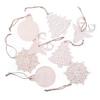 Opakowanie Zawieszki drewniane 8szt