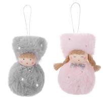 Opakowanie Zawieszki dziewczynka & chłopiec10cm 2szt