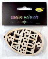 Opakowanie Zawieszki ozdobne pisanki Alleluja 3szt