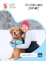 Okładka książki Zdobywam świat Karty pracy cz.2 zima Poziom 5