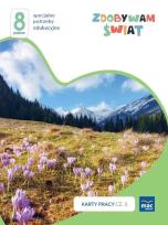 Okładka książki Zdobywam świat. Karty pracy cz.3 wiosna/lato P.8