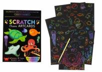 Opakowanie Zdrapywanka kolorowanka Świat oceanu