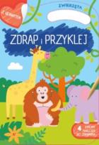 Okładka książki Zdrapywanki z rączką. Zwierzęta