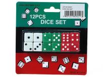 Opakowanie Zestaw 12 kości do gry