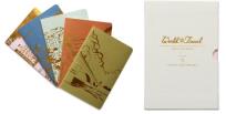 Opakowanie Zestaw 5 plannerów podróży Travel Notebook