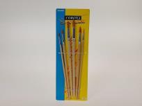 Opakowanie Zestaw 6 pędzelków do malowania farbami