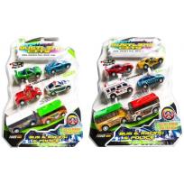 Opakowanie Zestaw 6 pojazdów MIX