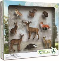 Opakowanie Zestaw 9 zwierząt leśnych