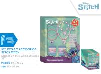 Opakowanie Zestaw akcesoriów do włosów Stitch 27 elementów ST00104