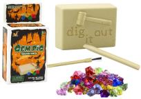 Opakowanie Zestaw archeologiczny Wykopaliska krysztalów mini