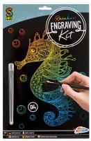 Opakowanie Zestaw artystyczny do zdrapywania A4