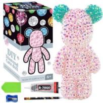 Opakowanie Zestaw artystyczny figurka diamentowa Miś