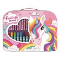 Opakowanie Zestaw artystyczny w walizce Jednorożec