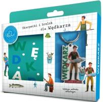 Opakowanie Zestaw brelok + skarpetki dla wędkarza