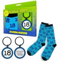 Opakowanie Zestaw brelok + skarpetki Happy-18M