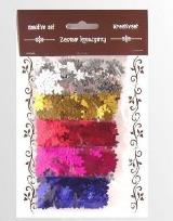 Opakowanie Zestaw cekiny kwiatki 30g