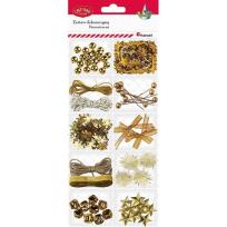 Opakowanie Zestaw dekoracji 12 rodzajów złoty