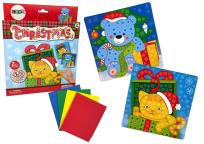 Opakowanie Zestaw DIY Kolorowa mozaika świąteczna
