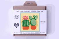 Opakowanie Zestaw do haftu mini gobelinowego Kaktusy