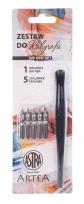 Opakowanie Zestaw do kaligrafii 5 stalówek z obsadką