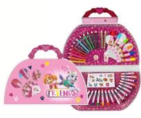 Opakowanie Zestaw do kolorowania różowy Psi Patrol STNUX