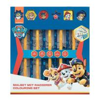 Opakowanie Zestaw do kolorowania z naklejkami Psi Patrol 29el