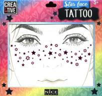 Opakowanie ZESTAW DO OZDABIANIA TWARZY- GWIAZDKI