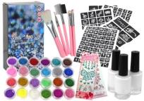 Opakowanie Zestaw do tatuażu brokaty diamenciki 187 wzorów