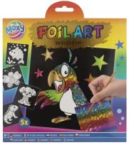 Opakowanie Zestaw do wyklejania Papuga 5 arkuszy