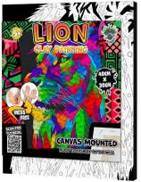 Opakowanie Zestaw do wyklejania plasteliną - Lew