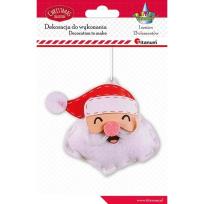 Opakowanie Zestaw do złożenia Głowa Mikołaja