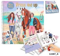 Opakowanie Zestaw Dress Me Up Miss Melody TOP Model  z naklejkami 12287A