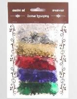 Opakowanie Zestaw elementów z folii śnieżynki 5g