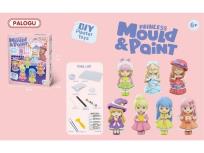 Opakowanie Zestaw figurek gipsowych - dziewczynki