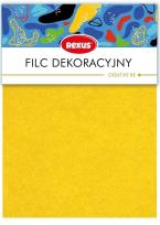 Opakowanie Zestaw filców dekoracyjnych A4 10 kolorów