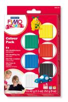 Opakowanie Zestaw Fimo Kids, 42 g, 6 kolorów (25, 220, 6, 052, 112, 39), Staedtler