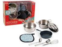 Opakowanie Zestaw garnków metalowych z akcesoriami