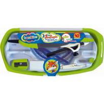 Opakowanie Zestaw geometryczny z cyrklem BAMBINO 10 elementów 1 szt. mix