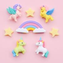 Opakowanie Zestaw gumki do ścierania puzzle Unicorn&Pegasus