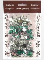 Opakowanie Zestaw kamyczków zielonych 35g