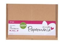 Opakowanie Zestaw kopert i kart A6 recycled kraft 50szt