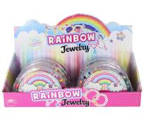 Opakowanie Zestaw koralików do nawlekania tęcza