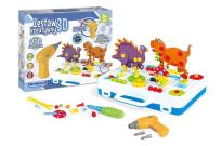 Opakowanie Zestaw kreatywny 3D dinozaury E-Edu