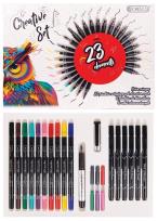 Opakowanie Zestaw kreatywny do kaligrafii 23 elementy